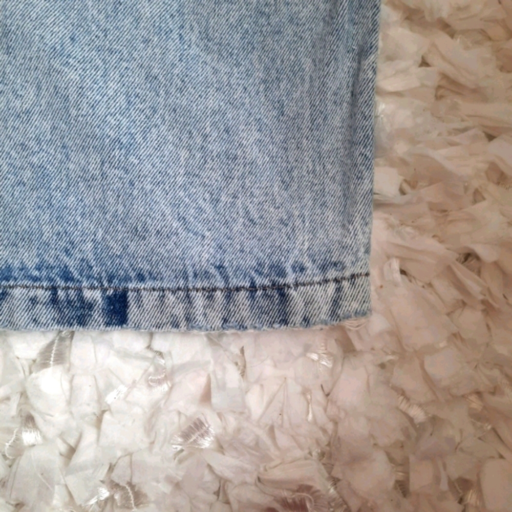 Vintage Denim Skirt High Waist Acid Wash Midi XS/S - Picture 11 of 14